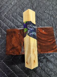 Pen Blank Hybrid Box Elder Burl