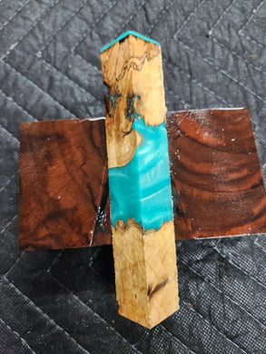 Pen Blank Hybrid Box Elder Burl