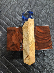 Pen Blank Hybrid Box Elder Burl