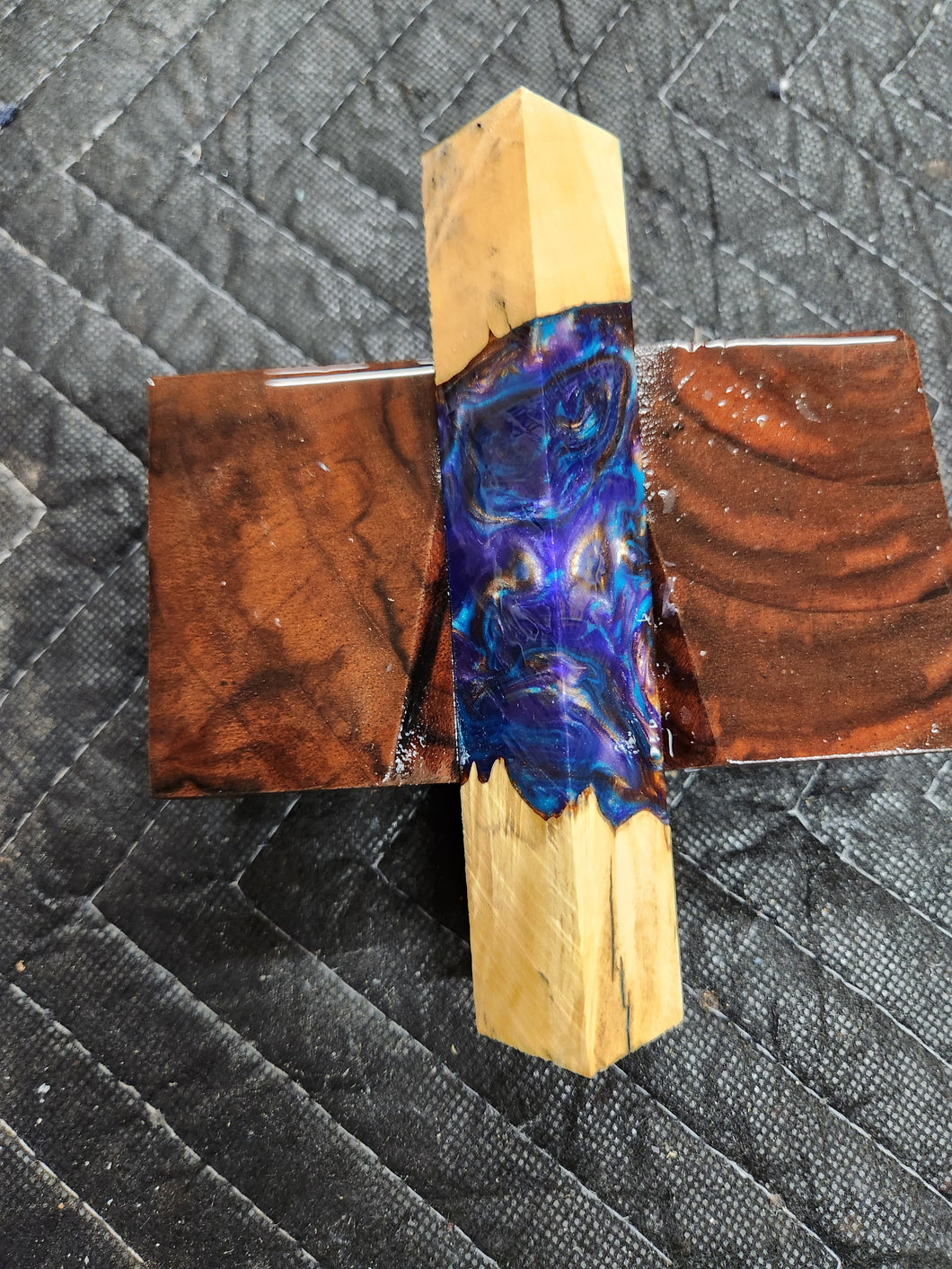 Pen Blank Hybrid Box Elder Burl