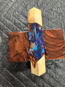 Pen Blank Hybrid Box Elder Burl