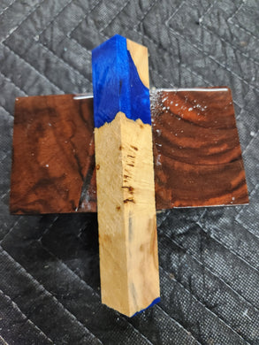 Pen Blank Hybrid Box Elder Burl