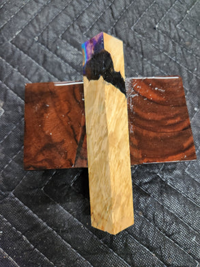 Pen Blank Hybrid Box Elder Burl