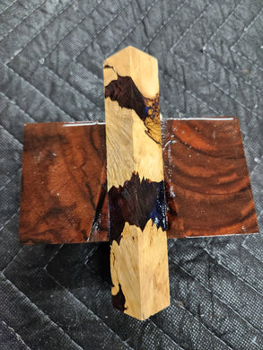 Pen Blank Hybrid Box Elder Burl