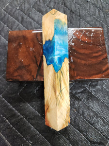 Pen Blank Hybrid Box Elder Burl