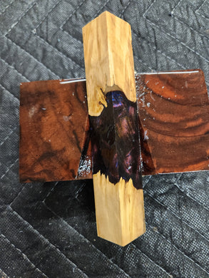 Pen Blank Hybrid Box Elder Burl