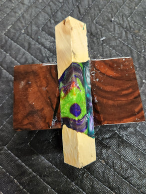 Pen Blank Hybrid Box Elder Burl