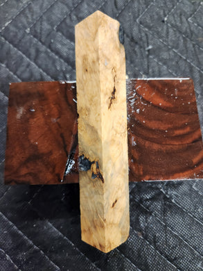 Pen Blank Hybrid Box Elder Burl