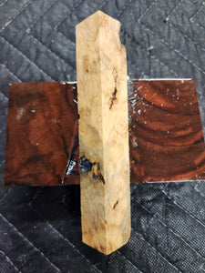 Pen Blank Hybrid Box Elder Burl