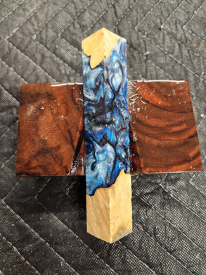 Pen Blank Hybrid Box Elder Burl