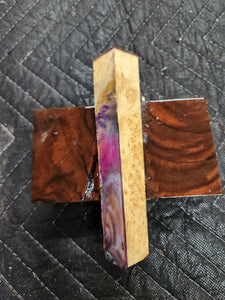 Pen Blank Hybrid Box Elder Burl