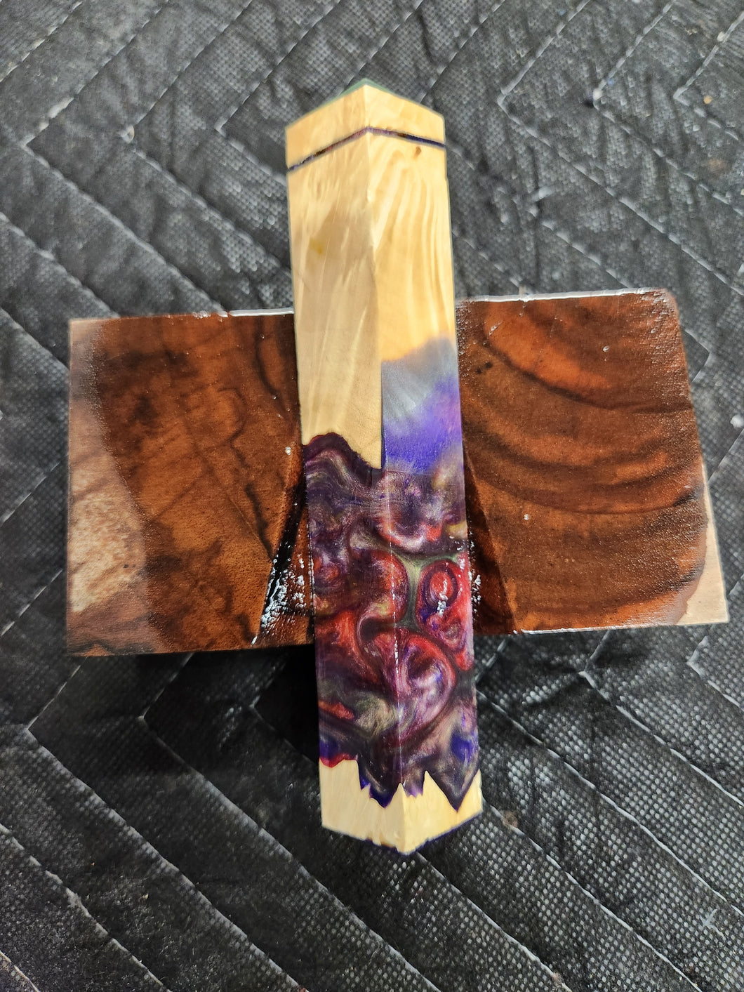 Pen Blank Hybrid Box Elder Burl