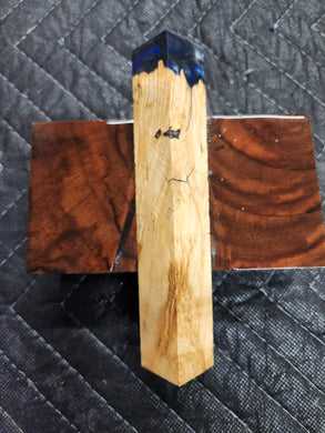 Pen Blank Hybrid Box Elder Burl
