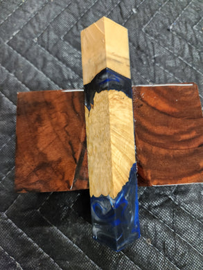 Pen Blank Hybrid Box Elder Burl