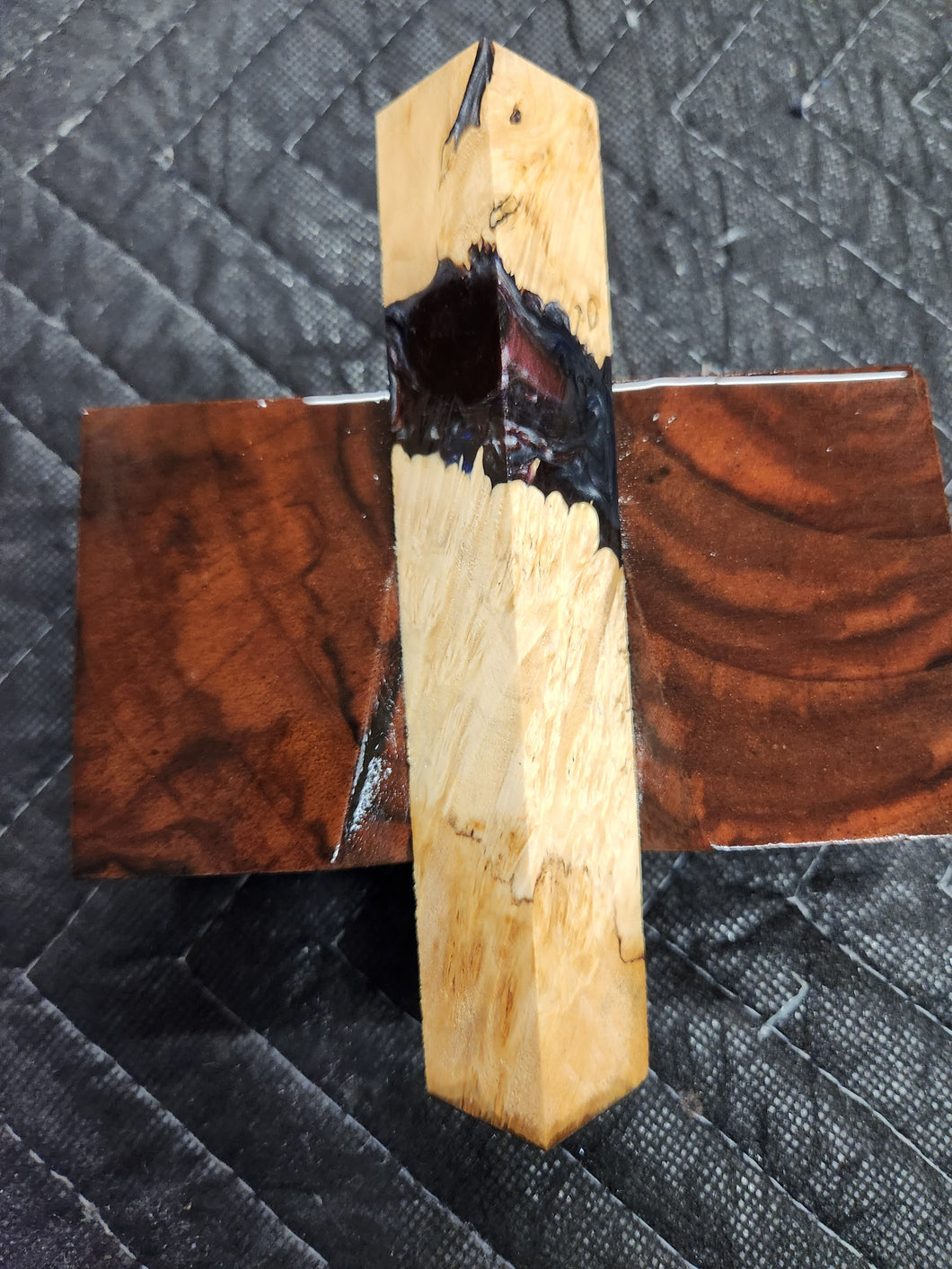 Pen Blank Hybrid Box Elder Burl