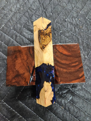 Pen Blank Hybrid Box Elder Burl