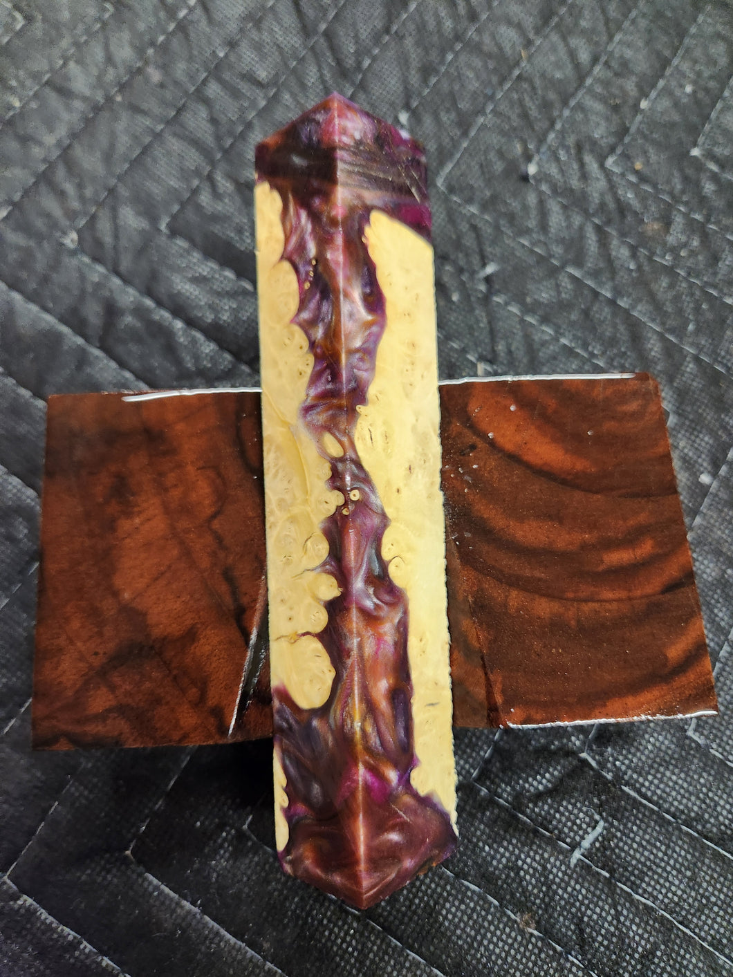 Pen Blank Hybrid Box Elder Burl