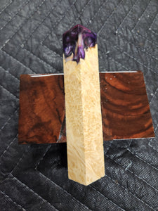 Pen Blank Hybrid Box Elder Burl