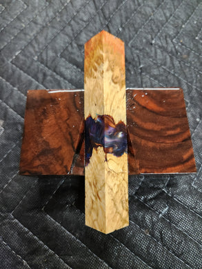 Pen Blank Hybrid Box Elder Burl