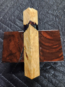 Pen Blank Hybrid Box Elder Burl