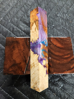 Pen Blank Hybrid Box Elder Burl