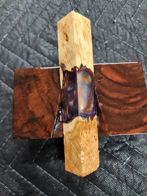 Pen Blank Hybrid Box Elder Burl