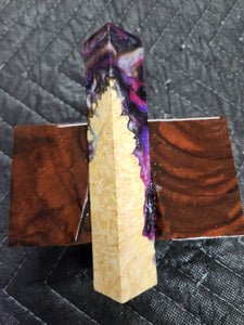 Pen Blank Hybrid Box Elder Burl