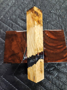 Pen Blank Hybrid Box Elder Burl