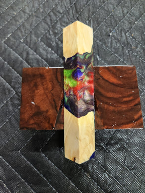 Pen Blank Hybrid Box Elder Burl
