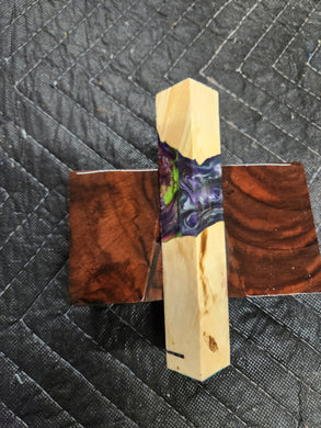 Pen Blank Hybrid Box Elder Burl