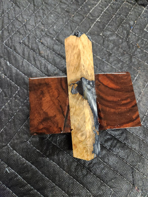 Pen Blank Hybrid Box Elder Burl