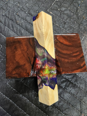Pen Blank Hybrid Box Elder Burl