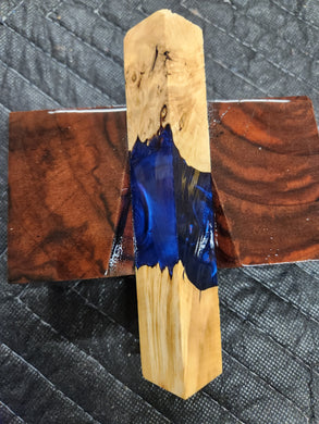 Pen Blank Hybrid Box Elder Burl