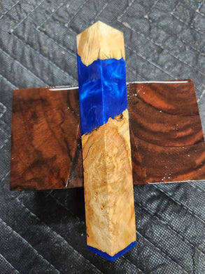 Pen Blank Hybrid Box Elder Burl
