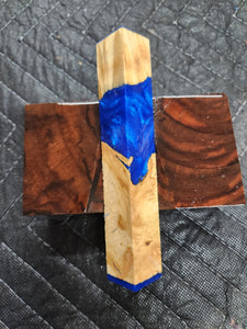 Pen Blank Hybrid Box Elder Burl