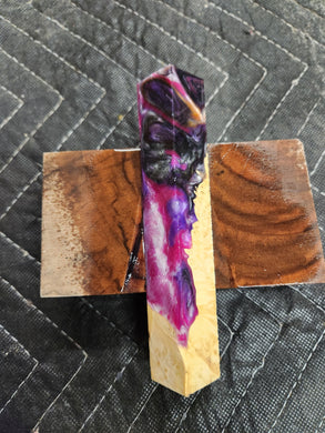 Pen Blank Hybrid Box Elder Burl