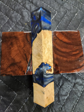 Pen Blank Hybrid Box Elder Burl