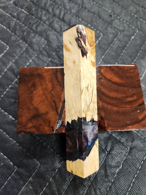 Pen Blank Hybrid Box Elder Burl