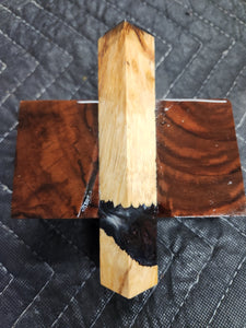 Pen Blank Hybrid Box Elder Burl