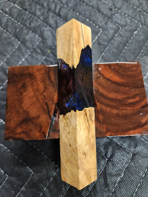 Pen Blank Hybrid Box Elder Burl