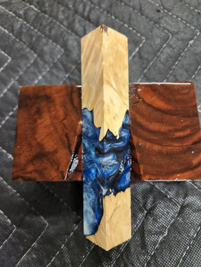 Pen Blank Hybrid Box Elder Burl