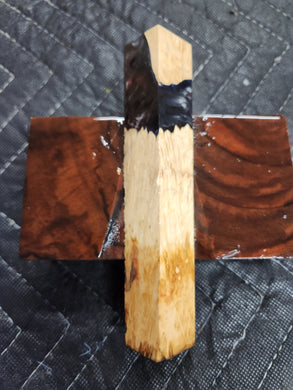 Pen Blank Hybrid Box Elder Burl