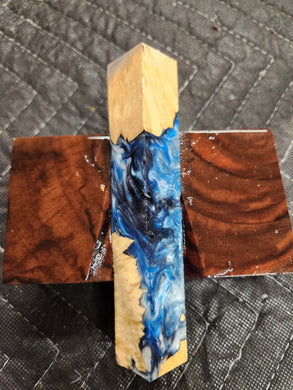 Pen Blank Hybrid Box Elder Burl