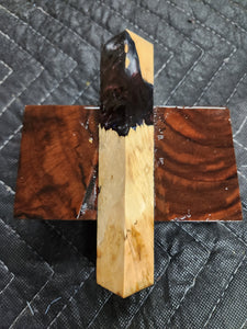 Pen Blank Hybrid Box Elder Burl