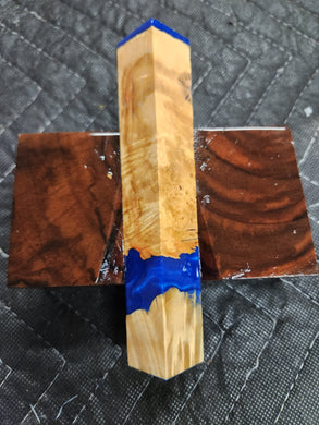 Pen Blank Hybrid Box Elder Burl
