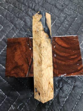 Pen Blank Hybrid Box Elder Burl