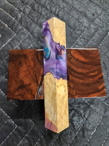 Pen Blank Hybrid Box Elder Burl