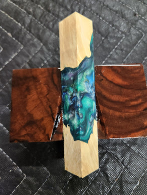 Pen Blank Hybrid Box Elder Burl