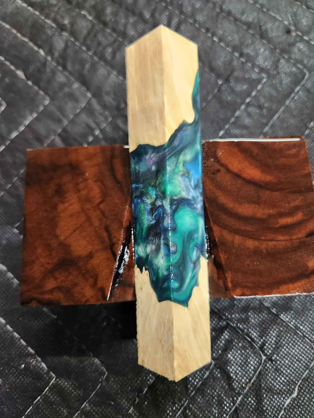 Pen Blank Hybrid Box Elder Burl