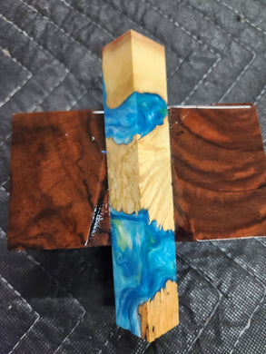 Pen Blank Hybrid Box Elder Burl